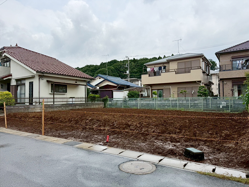 柏市高柳、建物解体工事