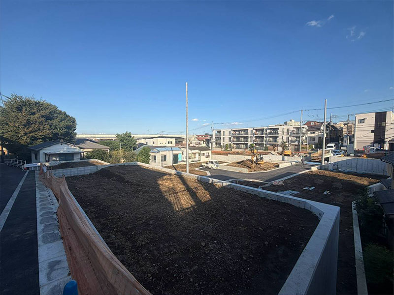 板橋区西台　開発分譲地